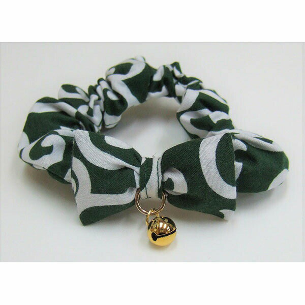 【12個セット】 岡野製作所 エレガントシュシュ カラクサ アクセサリー キャット カラー グッズ ペット 猫専用 首輪 厳選素材