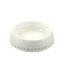 【3個セット】 リッチェル ネコちゃんの食べやすい食器 S ライン ホワイト 1個 156021 ズレにくい こぼれにくい ひっくり返りにくい プラスチック ゴ...