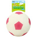 【6個セット】 スーパーキャット わんわんサッカーL ピンク わんわんサッカー 犬用おもちゃ ラテックス デイリー ボール サッカー ドッグ グッズ 犬用玩具 ...