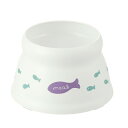 【6個セット】 リッチェル こぼれにくい 脚付キャットディッシュ ホワイト S サイズ お手入れ簡単 猫 成猫用 Richell フードボール プレゼント 猫用...