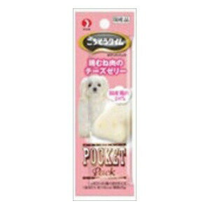 ■品名：ポケットパック鶏肉チーズゼリー100g■JAN：4902418998817■詳しい仕様・成分等はメーカーHPをご確認ください。■※メーカーの都合により仕様・パッケージは余儀なく変更される場合がございます。■※新品未開封ですがパッケージに若干のスレや傷みがある場合がございますので予めご了承ください。■商品は6個（6点）のお値段です。■当店では、ペット用のフード、おやつは　3か月以上消費期限があるものを取寄せて出荷しております。