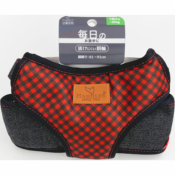 アースペット エブリデイ チェックデニム ソフト軽胴輪 黒 L アース・ペット 厳選素材 価格は1個のお値..