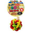 【12個セット】 ドギーマン やっぱり!マカロニラバーボール S