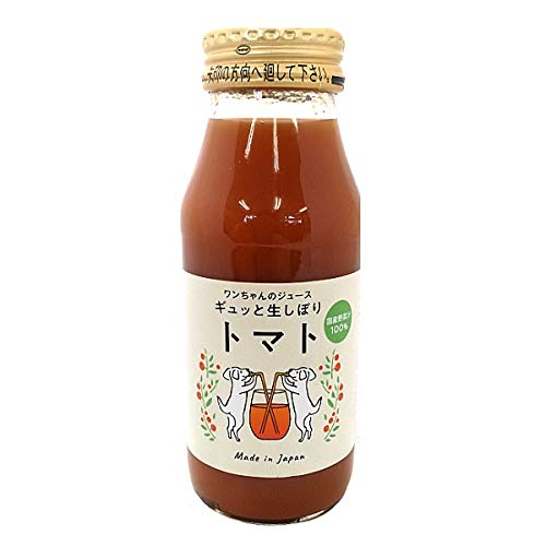 【8個セット】 野々山商事 ワンちゃんのジューストマト 180ml
