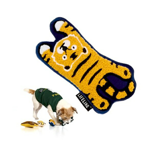 【12個セット】 ライフライク 寝そべりアニマルトイタイガー