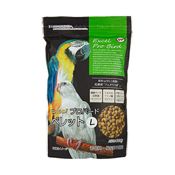 【6個セット】 ナチュラルペットフーズ エクセル プロバード ペレットL480g