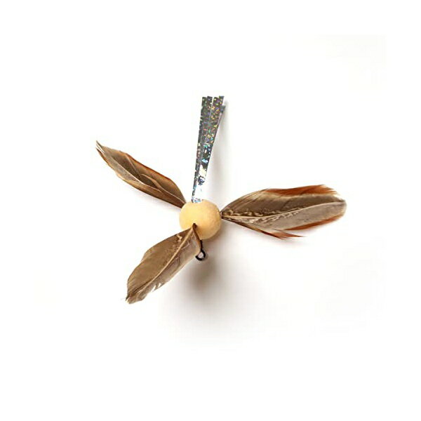 【12個セット】 ドギーマンハヤシ用品営業部 じゃれ猫 猫のお好みじゃらしシリーズ交換用 フライングス..