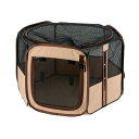 【3個セット】 リッチェル たためるペットサークル 75-75(75×65×44.5cm) ブラウン ペットサークル 犬 全成長期 Richell キャットサー...