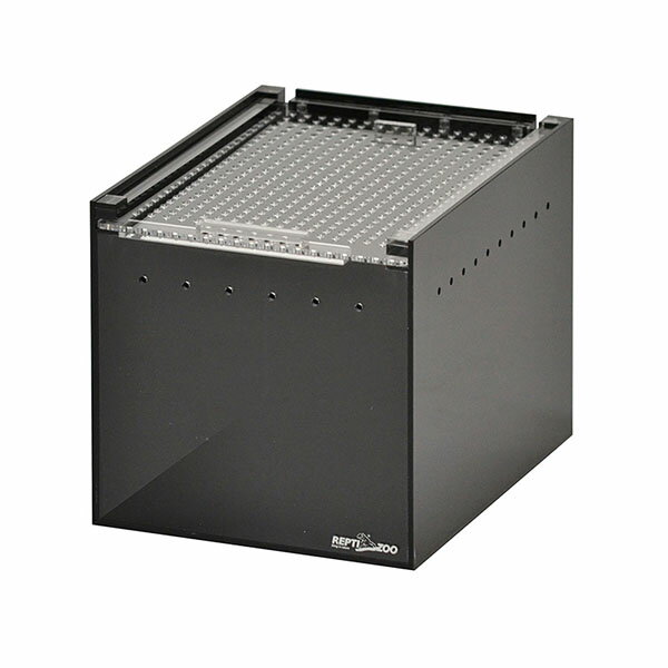 三晃商会 レプタイルボックス ハーフBK 爬虫類用品 ブラック 爬虫類 飼育ケース 価格は1個のお値段です