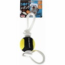 ドギーマン ソフトノーパンクロープラスS 1個 超小型犬~小型犬用 ボール:直径6cm全体:幅28×奥行6×高さ6cm ドギーマンハヤシ 犬用おもちゃ ボール 犬用玩具 ペット 厳選素材 価格は1個のお値段です(4)