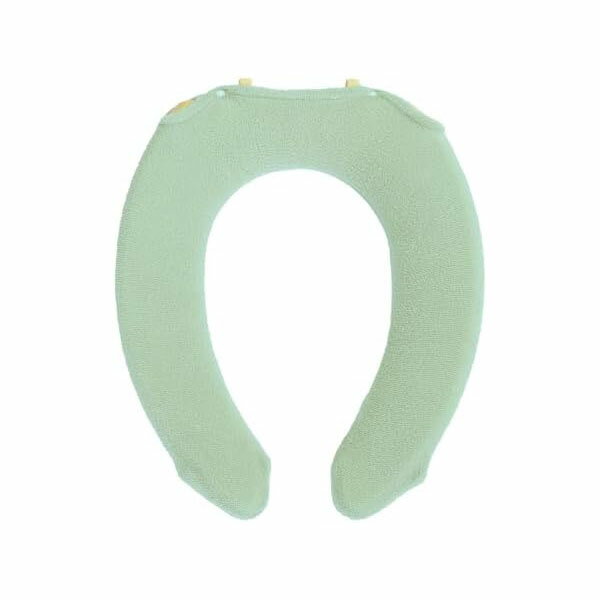 オカ OKA フルールブラン トイレ便座カバー U型専用タイプ グリーン 洗える 厚手 花柄 フェミニン 高品質