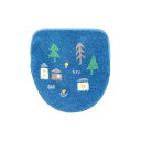 【2個セット】オカ OKA ナタルシーナリー トイレフタカバー ドレニモタイプ 兼用タイプ ネイビー 北欧 かわいい うさぎ リラックス 高品質