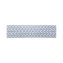 【2個セット】オカ OKA ササっと拭けるマット キッチンマット 約45cm×180cm グレー モロッカン 拭ける PVC 塩化ビニル 人気商品