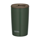 【10個セット】サーモス 真空断熱タンブラー フタ付き 400ml フォレストグリーン JDP-401 FG 高品質
