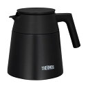 【2個セット】サーモス 真空断熱コーヒーサーバー 720ml ブラック 全パーツ食洗機対応 コーヒードリッパー対応 魔法びん構造 保温保冷 TTF-720 BK...