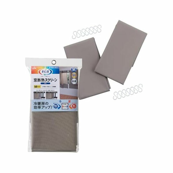 【10個セット】アール R HN-531 窓断熱スクリーン 遮光 M 145cm 高品質