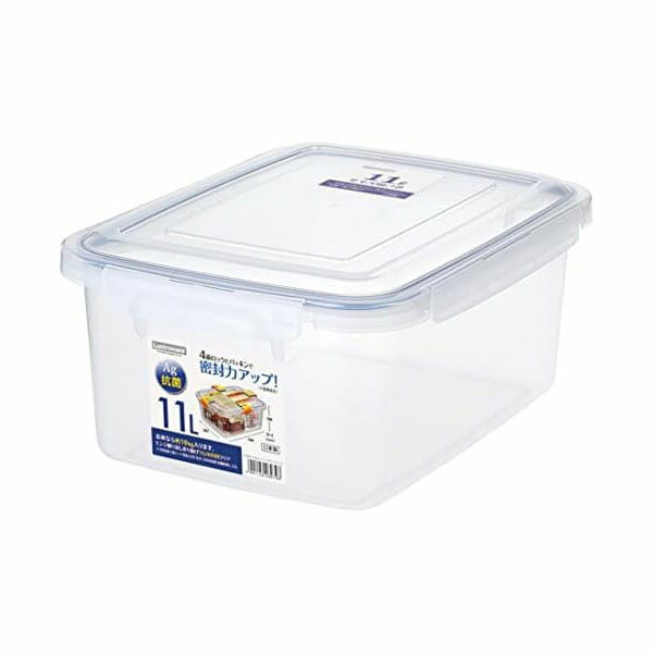 【2個セット】岩崎工業 保存容器 抗菌 スマート ロック ジャンボケース 11.0 B-2897 KN 日本製 高品質