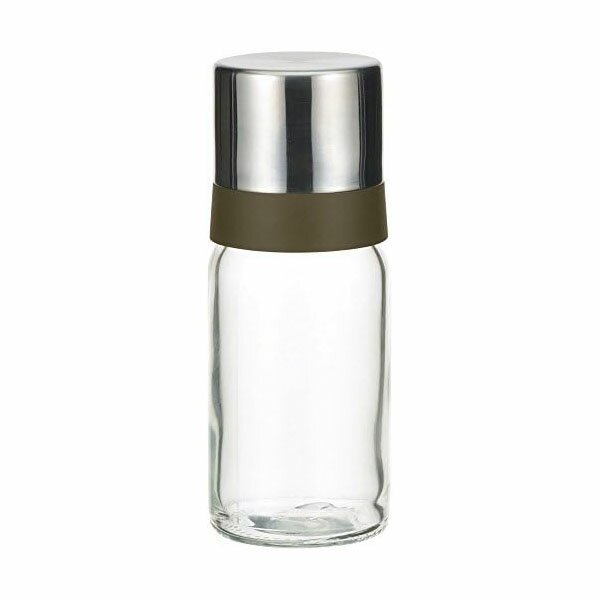 【2個セット】iwaki イワキ 耐熱ガラス 調味料入れ オイルボトル オイル差し ブラック 120ml KS521-SVO..