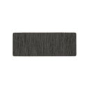 【2個セット】ベストコ キッチンマット 拭ける PVC テキスタイル調 クラシックブラック 45×120cm ND-6285 はっ水 抗菌 高品質
