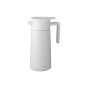 【2個セット】HARIO ハリオ セラミックコーティング 真空 二重 保温ポット 実用容量 800ml コーヒーサーバー ホワイト CHP-800-W 高品質