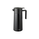 HARIO ハリオ セラミックコーティング 真空 二重 保温ポット 実用容量 800ml コーヒーサーバー ブラック CHP-800-B 高品質(3)