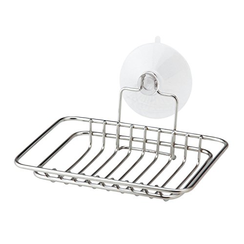 【3個セット】 LEC レック ステンレス 石けん皿 吸盤 BB-084