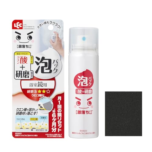 【5個セット】 LEC レック 激落ちくん もこもこ泡のウロコ取り 80mL B00622