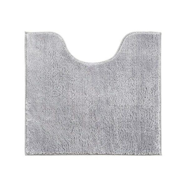オカ (OKA) コクーン トイレマット レギュラーサイズ 約55cm×60cm グレー (シンプル モダン 無地 洗え..