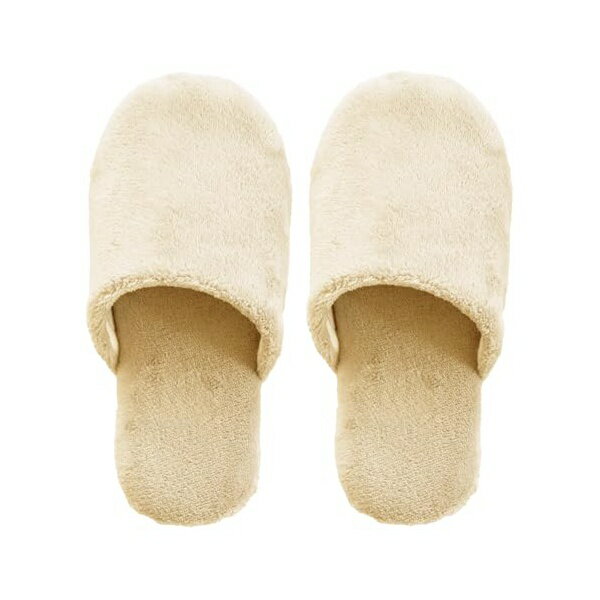 【2個セット】 オカ (OKA) コクーン トイレスリッパ ベージュ (シンプル モダン 無地 洗える)