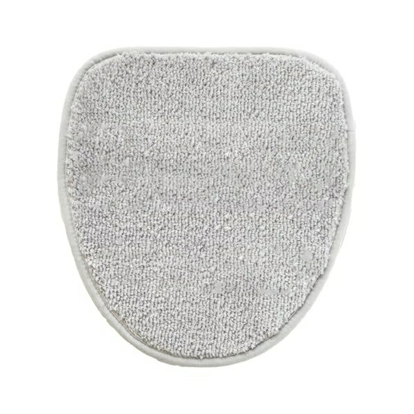 ●吸着シートでピタッとフタに乗せるだけの簡単設置●シンプル＆リーズナブルながらも使い勝手にこだわったトイレシリーズ●モダンで無地のデザイン●ふわっとしたポリエステル糸を使用し、ボリューム感を出しました。●やわらかタッチのやさしい雰囲気に仕上がりました。●便器を傷つけないソフトタイプのホックを使用し、アクリル100％で保温性も良好。・品質：ポリエステル100％、吸着シート アクリル樹脂・原産国：中国・重量：110グラム・Color: グレー・パッケージ個数: 1・商品サイズ: 810x460x310mm・商品重量: 120g・材質: ポリエステル100%・入数: 1個