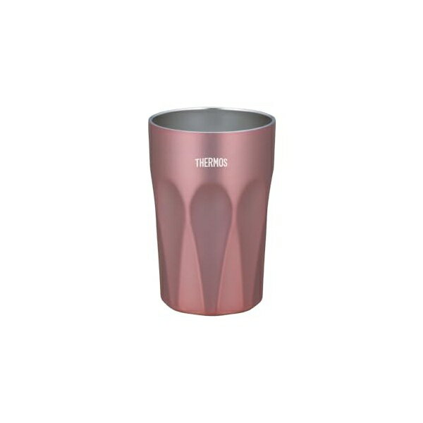 サーモス 真空断熱タンブラー 400ml ローズブラウン ガラスコップのようなデザインタンブラー JTC-400 RBW(3)