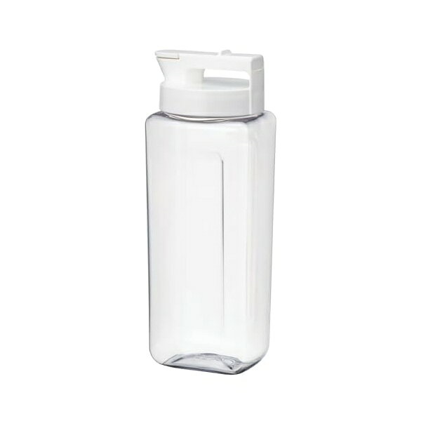 【2個セット】 岩崎工業 ラストロウェア 冷水筒 スマート ピッチャー スリム 2.1L ホワイト 縦横置きできる ドアポケットに入る 熱湯OK 広口 軽量 幅...