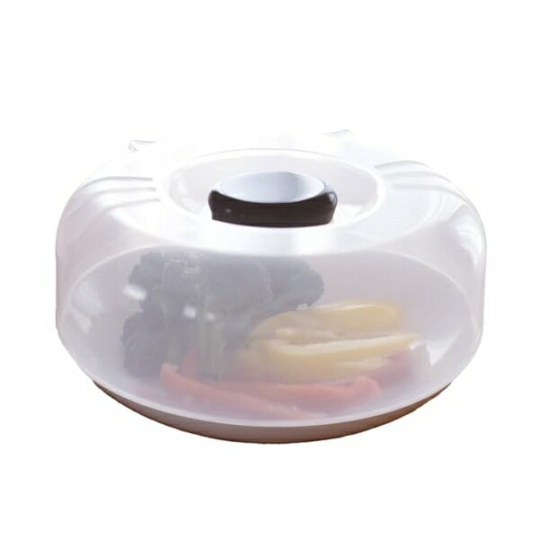 【10個セット】 KOKUBO (コクボ) 電子レンジ用フードカバー クリア 直径約21×6.5cm 日本製 電子レンジ..