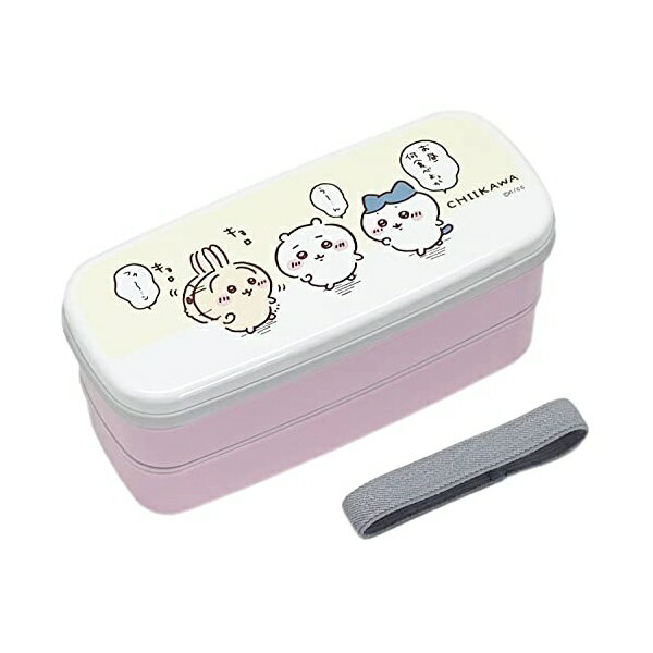 【2個セット】 オーエスケー ちいかわ ランチボックス二段 PW 28 仕切付