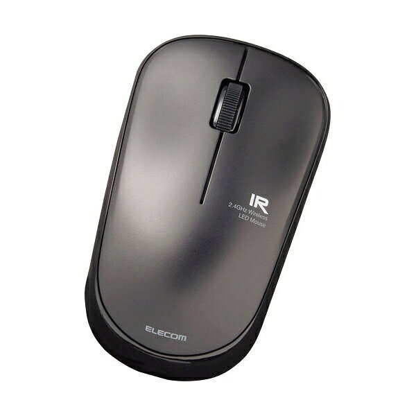 【4個セット】ELECOM IRワイヤレスマウス M-IR07DRTシリーズ ブラック 簡易パッケージ 送料無料