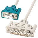サンワサプライ RS-232Cケーブル (TA モデム用 2m) KR-MD2 高品質(2)