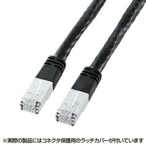 【 送料無料 】 サンワサプライ PoE CAT6LANケーブル 30m ブラック KB-T6POE-30BK