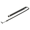 サンワサプライ スマートフォン&タブレット用タッチペン (ブラック) PDA-PEN25BK タッチペン 静電式 カールコードストラップ付 ブラック iPhone・スマートフォン(スマホ)・iPad・タブレット対応 高品質