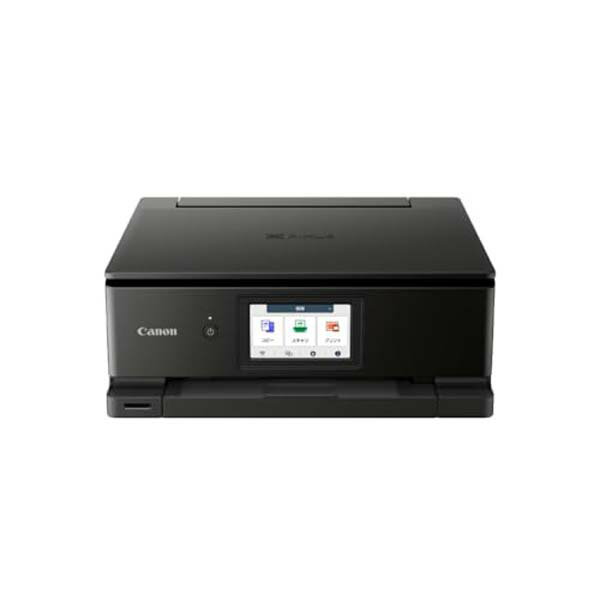 CANON インクジェット複合機 TS8730 BLACK 自動両面プリント キヤノン 最大用紙サイズ ブラック ピクサス スキャン 自動両面 インクジェット 自動両面印刷 プリンタ プリンター コピー 独立型 ダイレクトプリント タイプ 複合機 スマホ対応