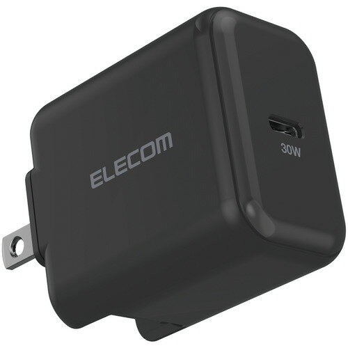 【10個セット】 エレコム ACDC-PD2130BK ノートPC用ACアダプター USB充電器 USB Power Delivery認証 30W USB-C1ポート スイングプラグ ブラック 【10個セット】 エレコム ACDC-PD2130BK ノートPC用ACアダプター USB充電器 USB Power Delivery認証 30W USB-C1ポート スイングプラグ ブラック