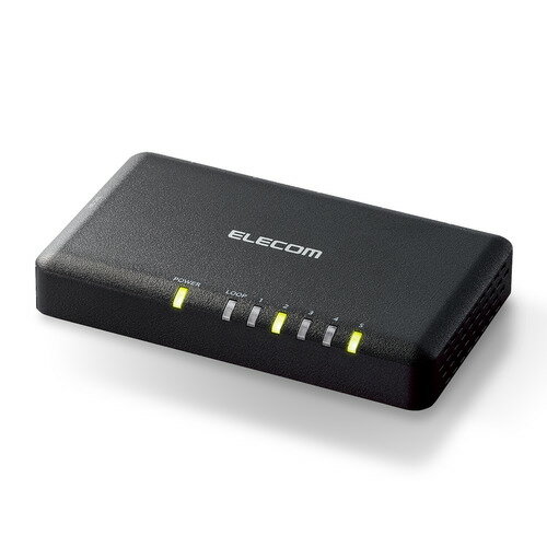 【2個セット】 エレコム EHC-G05PA2-SB Giga対応5ポートスイッチ(プラ筐体/ACアダプター/小型) 【2個セット】 エレコム EHC-G05PA2-SB Giga対応5ポートスイッチ(プラ筐体/ACアダプター/小型)