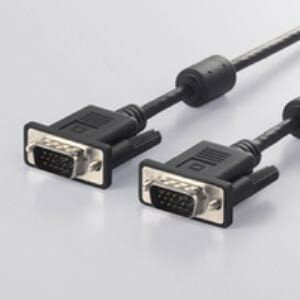【5個セット】 バッファローコクヨサプライBSDCV100BKディスプレイケーブル極細DB15/DB15コア付黒10m 【5個セット】 バッファローコクヨサプライBSDCV100BKディスプレイケーブル極細DB15/DB15コア付黒10m