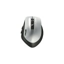 【2個セット】 バッファロー BSMLW500MSV Premium Fitマウス 無線/レーザー式/静音/5ボタン/横スクロール/Mサイズ/シルバー(2)