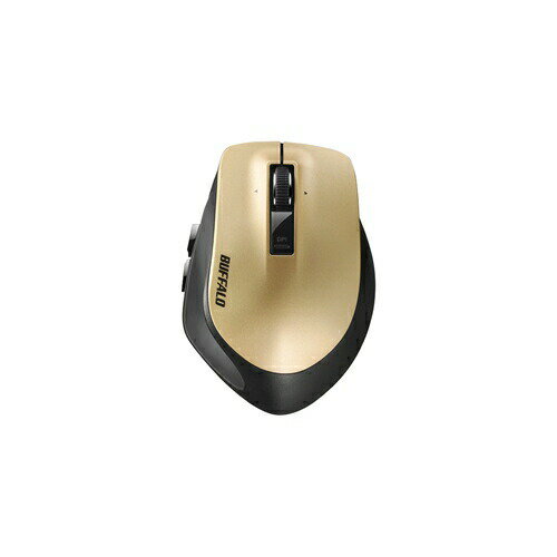 【10個セット】 バッファロー BSMLW500MGD Premium Fitマウス 無線/レーザー式/静音/5ボタン/横スクロール/Mサイズ/ゴールド 【10個セット】 バッファロー BSMLW500MGD Premium Fitマウス 無線/レーザー式/静音/5ボタン/横スクロール/Mサイズ/ゴールド