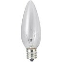 【3個セット】 ヤザワ C321240C シャンデリア球 C32(E12口金/40W/クリア)