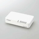 【3個セット】 エレコム EHC-G05PN4-JW Giga対応5ポートスイッチ(プラ筐体/電源内蔵) EHCG05PN4JW(2)