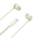 【3個セット】 PGA PG-SECE3GR3 USB Type-Cコネクタ ステレオイヤホン カナルタイプ Premium Style グリーン PGSECE3GR3(2)