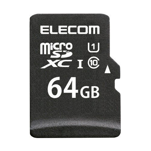 【3個セット】 エレコム MF-DMR064GU11R microSDXCメモリカード(UHS-I対応) 【3個セット】 エレコム MF-DMR064GU11R microSDXCメモリカード(UHS-I対応)