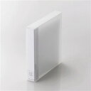 【3個セット】 エレコム CCD-FB12CR Blu-ray/DVD/CD用ディスクファイル 12枚収納 クリア