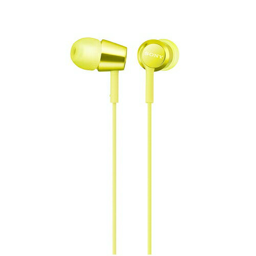【3個セット】 ソニー MDR-EX155-Y ダイナミック密閉型カナルイヤホン イエロー 【3個セット】 ソニー MDR-EX155-Y ダイナミック密閉型カナルイヤホン イエロー